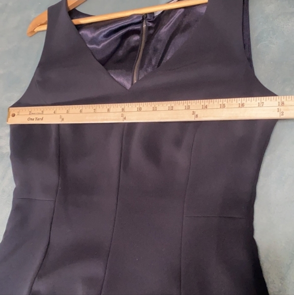 T Tahari Black Sleeveless Fit & Flare Dress Women Size 10 - Picture 9 of 14